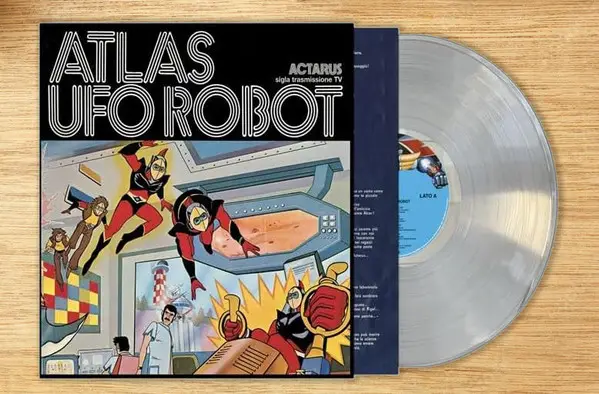 Actarus - Atlas Ufo Robot (Ice, Translucent, LP, Reissue)