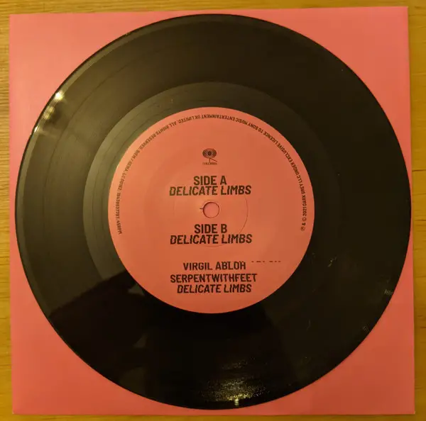 Virgil Abloh & Serpentwithfeet - Delicate Limbs (Single) - фото №3