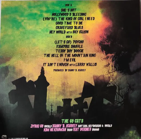 The 69 Cats - Seven Year Itch (Pink, LP, Album, Stereo) - фото №2