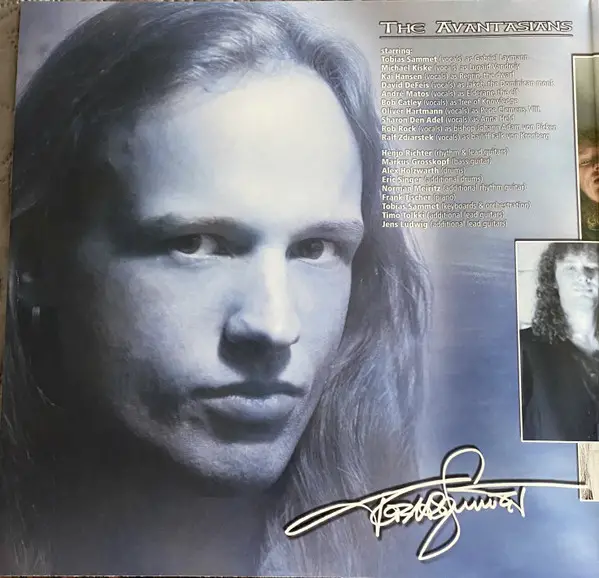 Tobias Sammet's Avantasia - The Metal Opera Pt.II (2 платівки, Синій, Альбом, Лимітоване, Перевидання) - фото №2