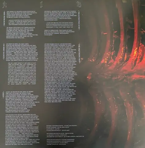 Absent In Body - Plague God (Translucent, Red, LP, Album) - фото №5