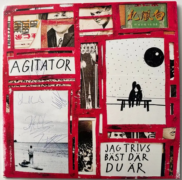 Agitator - Jag Trivs Bäst Där Du är (LP, Album, Stereo)