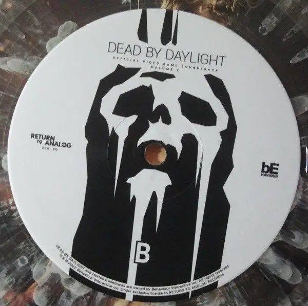 Michel F. April - Dead By Daylight (Official Video Game Soundtrack), Volume 2 (Прозрачный, Белый, Брызги, Record Store Day, Лимитированое) - фото №9