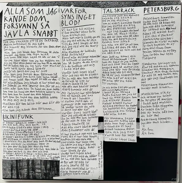 Agitator - Jag Trivs Bäst Där Du är (LP, Album, Stereo) - фото №3