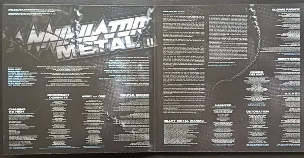 Annihilator - Metal II (2 пластинки, Оранжевый, Лимитированое) - фото №4