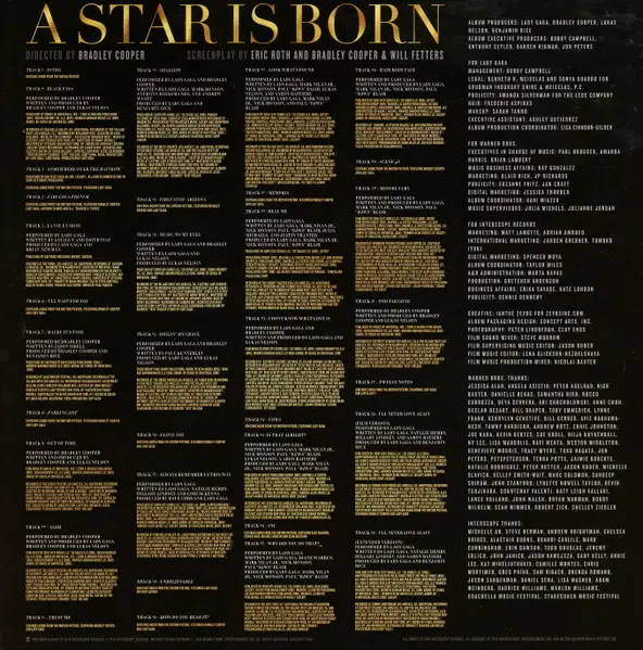 Lady Gaga & Bradley Cooper - A Star Is Born Soundtrack (2 платівки, LP, Album) - фото №14