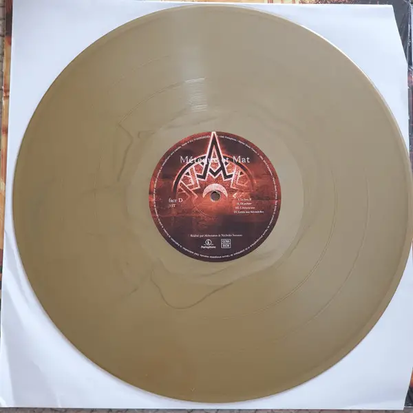 Akhenaton - Métèque Et Mat (3 платівки, 180 грам, Золотий, Альбом, Лимітоване, Перевидання, Ремастеринг) - фото №7