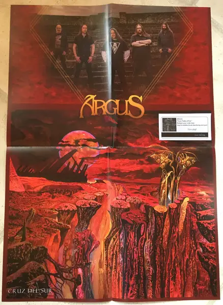 Argus - From Fields Of Fire (2 платівки, Червоний, Білий, Бризки, Альбом, Лимітоване) - фото №17
