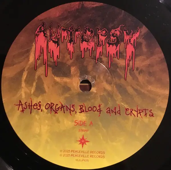 Autopsy - Ashes, Organs, Blood And Crypts (Альбом) - фото №4