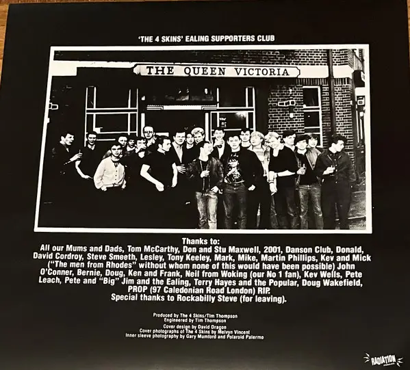 4 Skins - The Good, The Bad & The 4 Skins (Yellow, LP, Album, Reissue) - фото №4