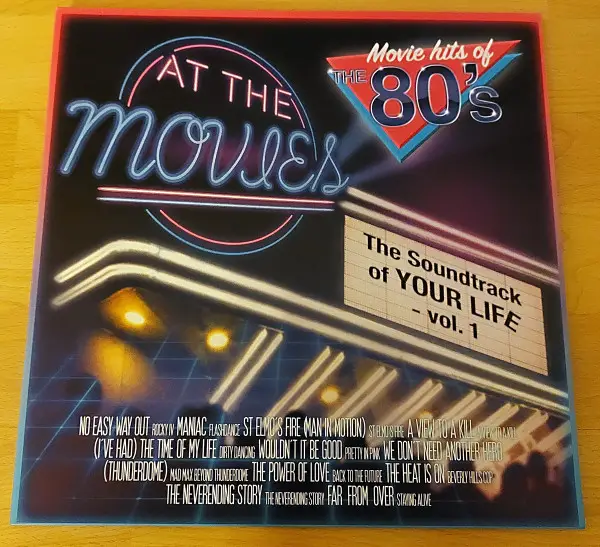 At The Movies - The Movie Hits Of The 80's (The Soundtrack Of Your Life - Vol. 1) (Прозорий, Альбом, Лимітоване, Перевидання)