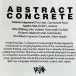 Abstract Concrete - Abstract Concrete (LP, Album, Numbered) - фото №19