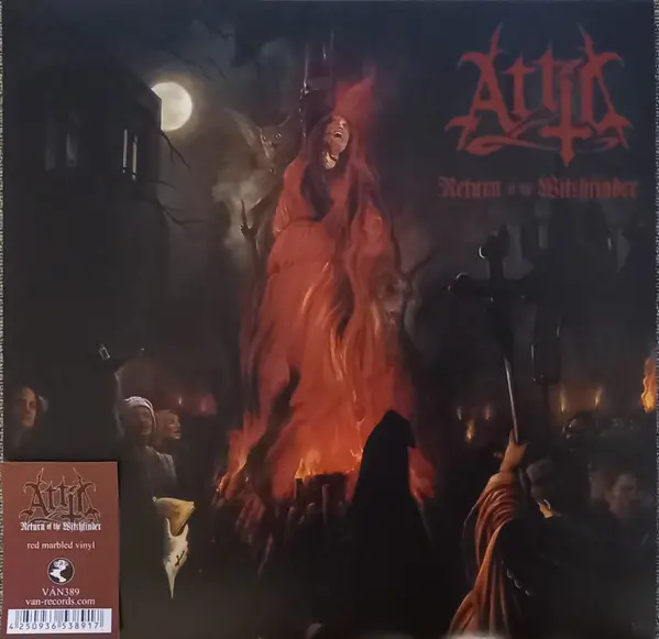 Attic - Return Of The Witchfinder (Красный, Чёрный, Мрамор, Альбом, Лимитированое)
