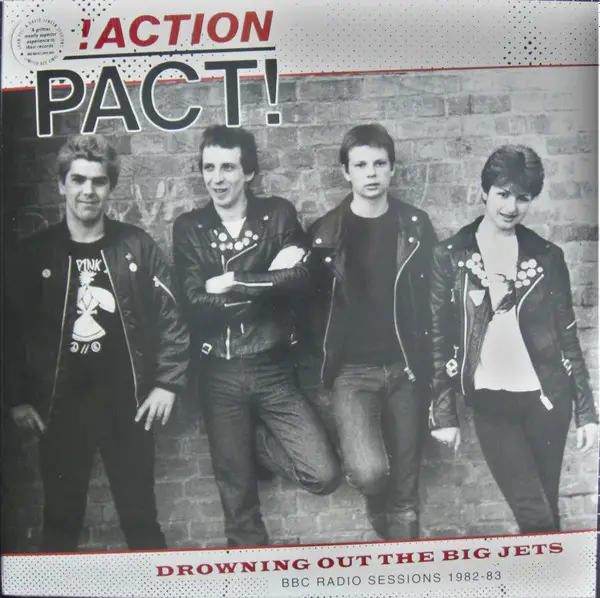 Action Pact - Drowning Out The Big Jets: BBC Radio Sessions 1982-83 (Red, Translucent, LP, Album, Compilation, Stereo)