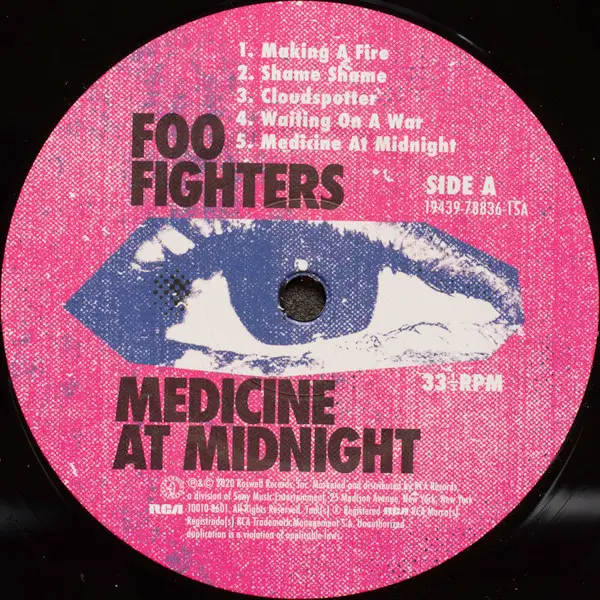 Foo Fighters - Medicine At Midnight (Альбом) - фото №3
