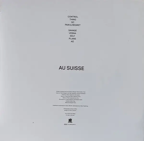 Au Suisse - Au Suisse (Альбом) - фото №2