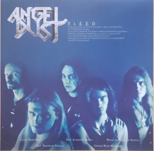 Angel Dust - Bleed (Бризки, Альбом, Лимітоване, Перевидання) - фото №3