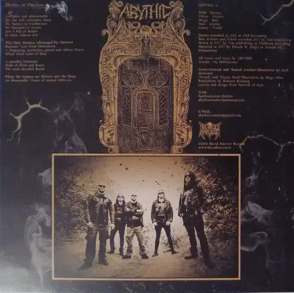 Abythic - Beneath Ancient Portals (LP, Album) - фото №5
