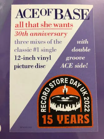 Ace Of Base - All That She Wants (Single) - фото №5