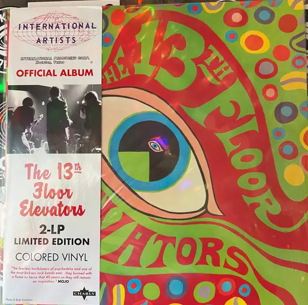 13th Floor Elevators - The Psychedelic Sounds Of The 13th Floor Elevators (2 платівки, Splatter, LP, Album, Reissue, Mono)