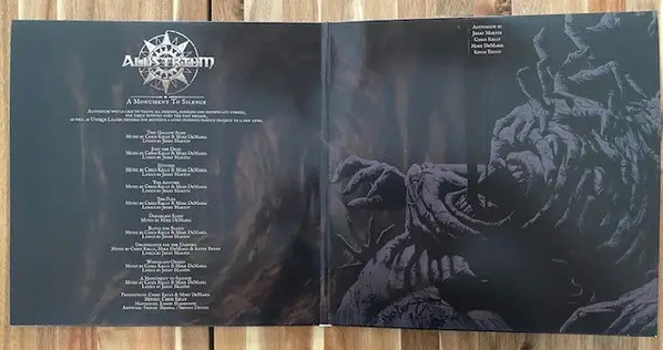 Alustrium - A Monument To Silence (2 платівки, Мармур, Срібний, Прозорий, Лимітоване) - фото №3