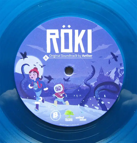 Aether - Röki (Original Game Soundtrack) (2 пластинки, Turquoise, Translucent, LP) - фото №4