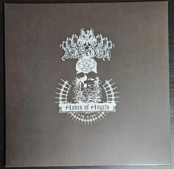 Aosoth - Ashes Of Angels (Чёрный, Белый, Брызги, Альбом, Лимитированое, Пронумерованный, Переиздание)