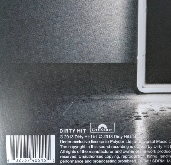 The 1975 - The 1975 (2 платівки, Black, White, Split, LP, Album, Numbered, Reissue) - фото №9