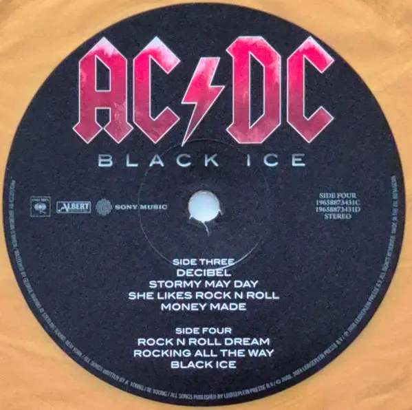 AC/DC - Black Ice (2 пластинки, Gold, 180g, Gatefold, LP, Album, Reissue, Stereo) - фото №12