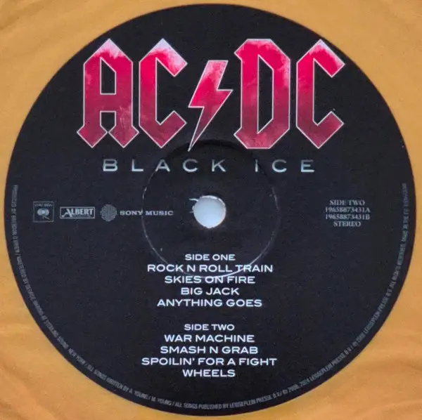AC/DC - Black Ice (2 пластинки, Gold, 180g, Gatefold, LP, Album, Reissue, Stereo) - фото №8