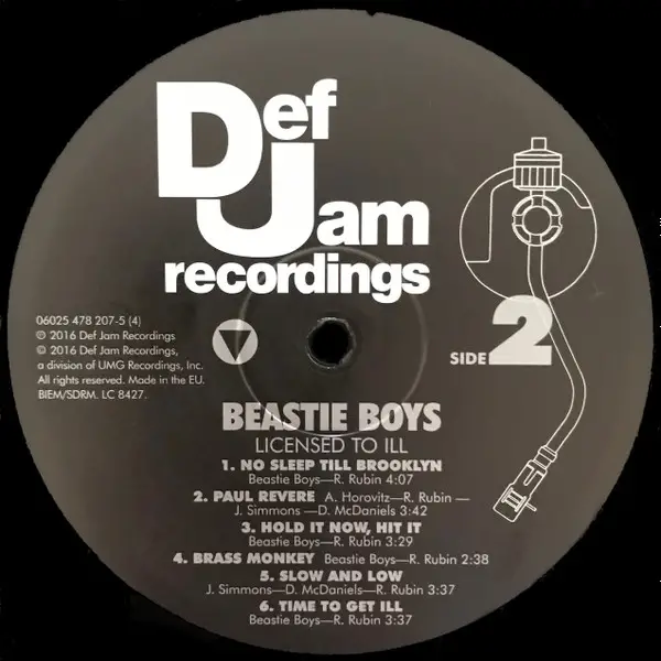 Beastie Boys - Licensed To Ill (180 грамм, Раскладная обложка, Юбилейное издание на 30-летие, Альбом, Переиздание) - фото №5