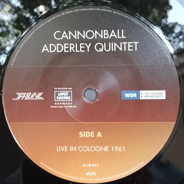 The Cannonball Adderley Quintet & The Benny Carter Sextet - Live In Cologne 1961 (LP, Album, Remastered, Mono) - фото №7