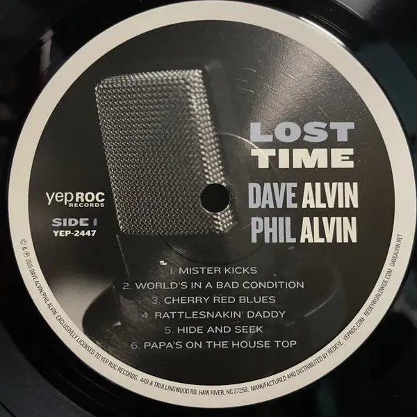 Dave Alvin & Phil Alvin - Lost Time (180 грамм, Альбом) - фото №3