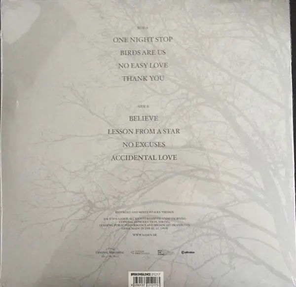 Aaden - Old Enough (Clear, LP, Numbered) - фото №3