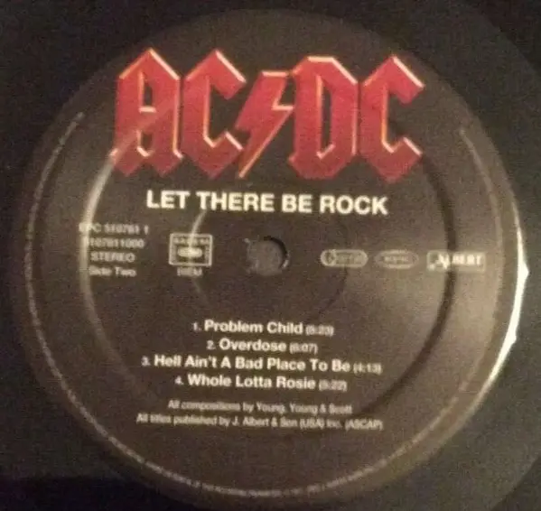 AC/DC - Let There Be Rock (180 грамм, Альбом, Переиздание, Ремастеринг) - фото №5