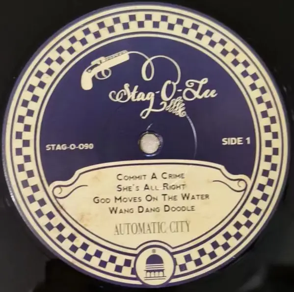 Automatic City - One Batch Of Blues (33 ⅓ об/мин, Лимитированое) - фото №3