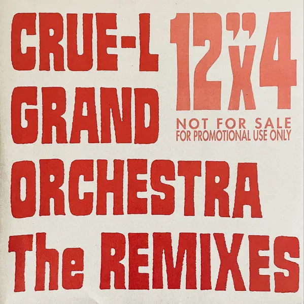 Crue-L Grand Orchestra - The Remixes (4 платівки, Promo)