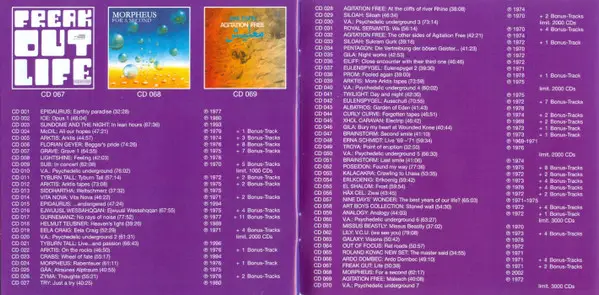 Freak Out - Life (Album, Reissue, Remastered) - фото №19