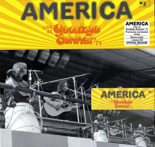 America - Live At Goodbye Summer Festival ‘71 (45 об/мин)