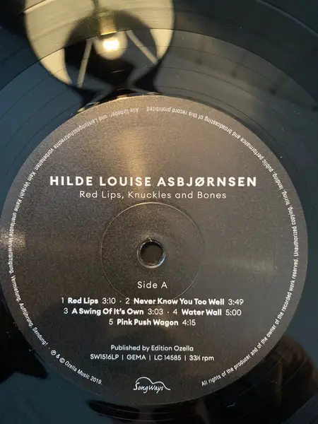 Hilde Louise Asbjørnsen - Red Lips, Knuckles And Bones (Альбом, Лимитированое) - фото №2