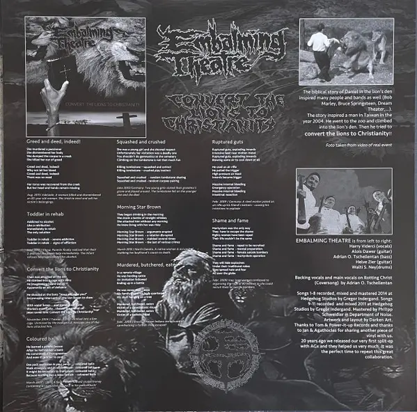 Agathocles & Embalming Theatre - Lost In Gadget-City (Brown, LP) - фото №6
