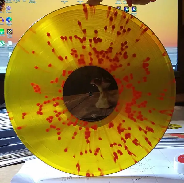 A-Z - A-Z (Orange, Red, Splatter, LP, Album) - фото №3