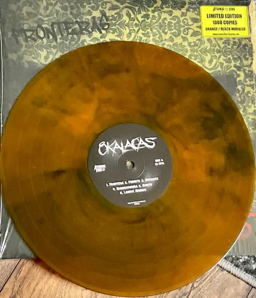8 Kalacas - Fronteras (Orange, Black, Marble, LP, Album) - фото №3