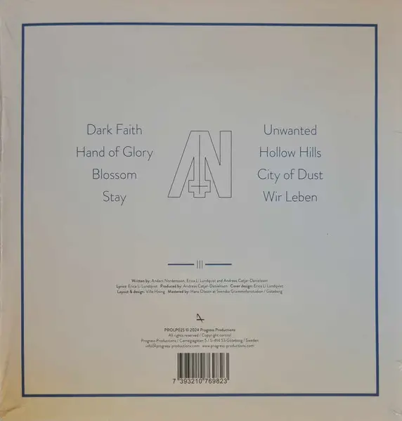 Abu Nein - III - Dark Faith (Blue, LP, Album) - фото №2