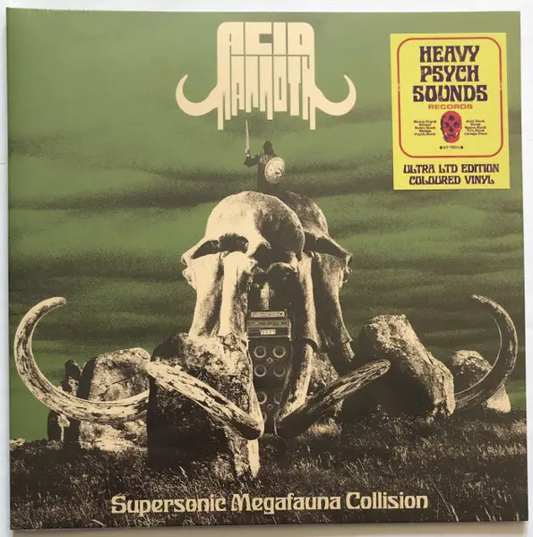 Acid Mammoth - Supersonic Megafauna Collision (Half, Transparent, Green, Black, Red, Splatter, LP, Album)