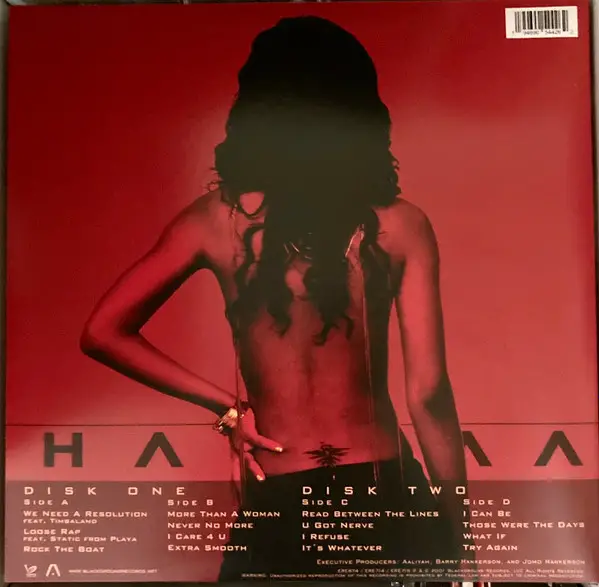 Aaliyah - Aaliyah (2 платівки, LP, Album, Reissue) - фото №2