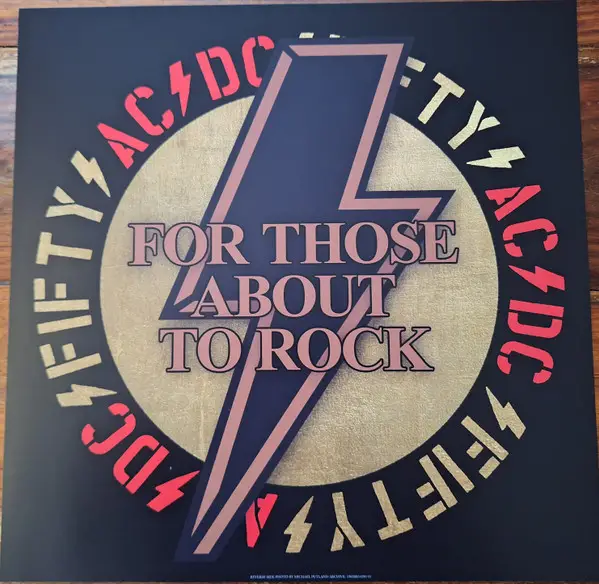 AC/DC - For Those About To Rock (Gold, Gatefold, LP, Album, Reissue, Remastered) - фото №11