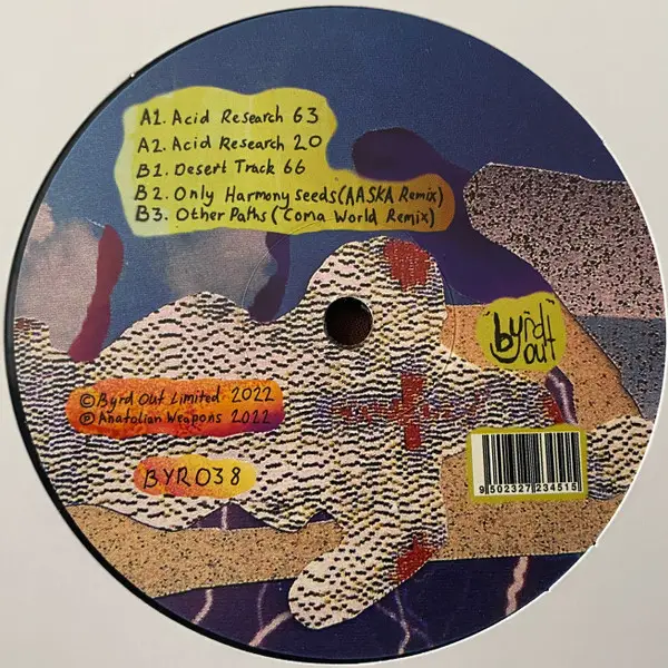 Anatolian Weapons - Selected Acid Tracks (33 ⅓ об/мин)