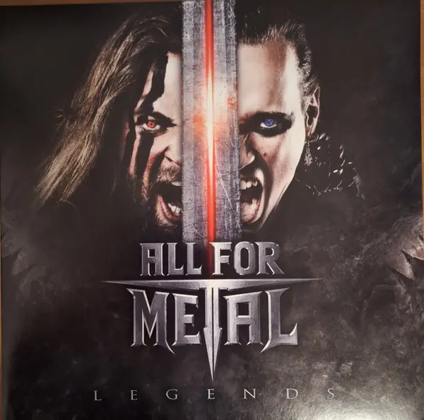 All For Metal - Legends (Серебристый, Чёрный, Мрамор, Альбом, Лимитированое)