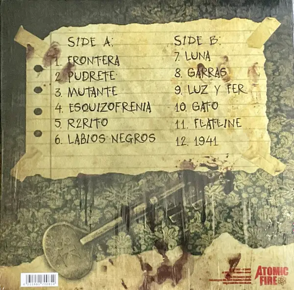 8 Kalacas - Fronteras (Orange, Black, Marble, LP, Album) - фото №2